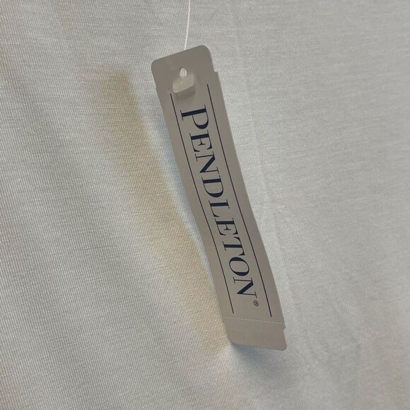 NWT PENDLETON Tank Top Women's XL Ivory Sleeveless Stretch Pullover Scoop Neck - Picture 5 of 15